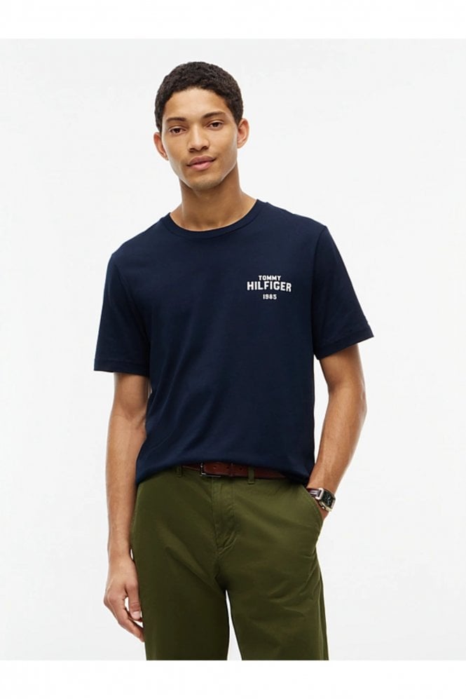 1985 Graphic Jersey T-Shirt – Navy