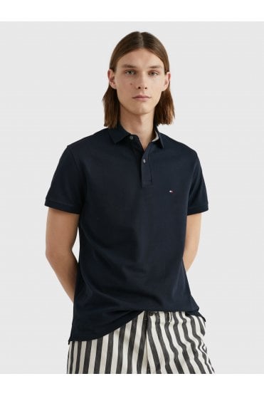 1985 TH Flex Organic Cotton Polo - Desert Sky