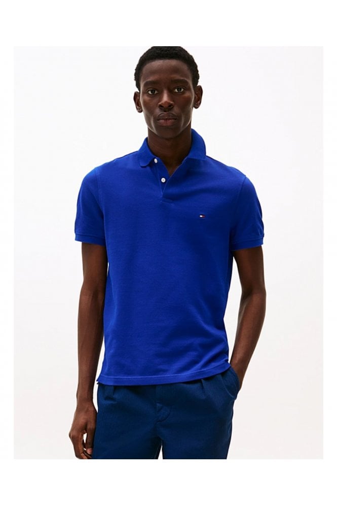 1985 TH Flex Organic Cotton Polo – Wedge Blue