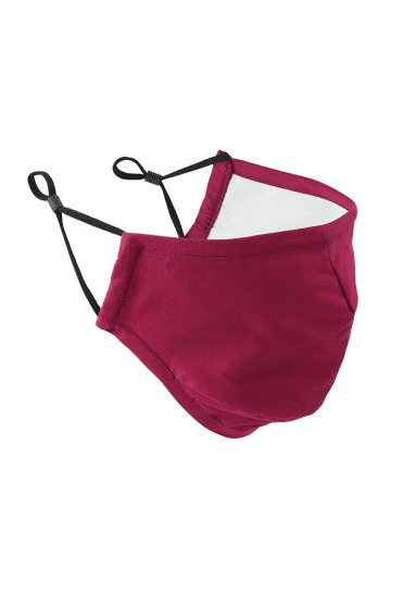 3 Layer Face Mask - Maroon