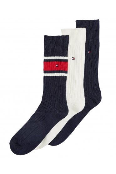 3-Pack Socks Gift Box – Navy