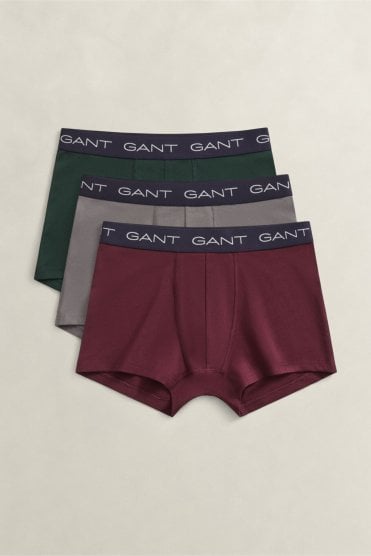 3-Pack Trunks – Darkened Wine