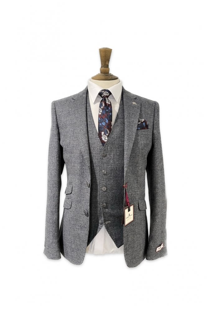 3 Piece Mayfair Suit – Grey