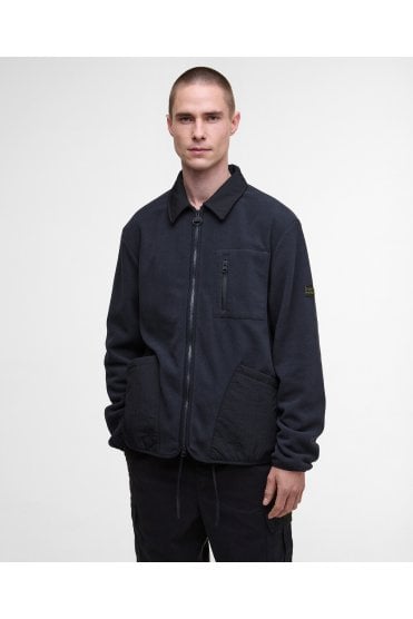 Albby Microfleece Overshirt - Dark Navy