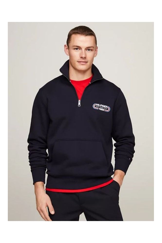 Archive Track Logo Half-Zip Sweatshirt – Desert Sky