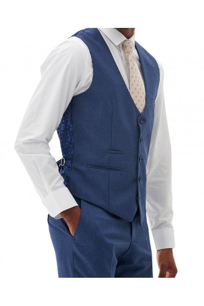 Ashley Slim Fit Waistcoat – Navy Blue