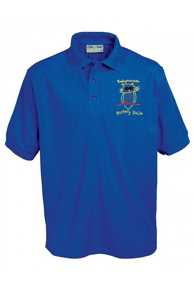 Ballymacash Nursery Unit Polo Shirt - Royal Blue