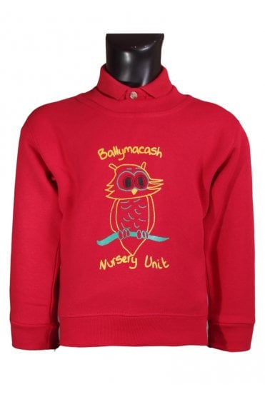 Ballymacash Nursery Unit Sweatshirt - Red