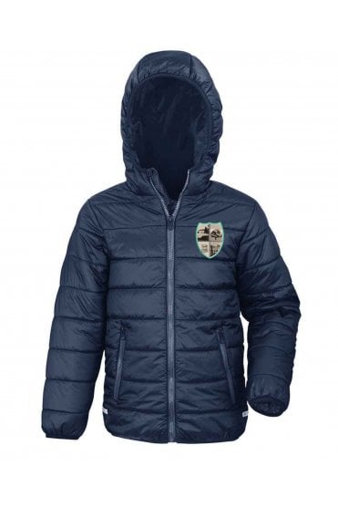 Beechlawn Baffle Coat – Navy