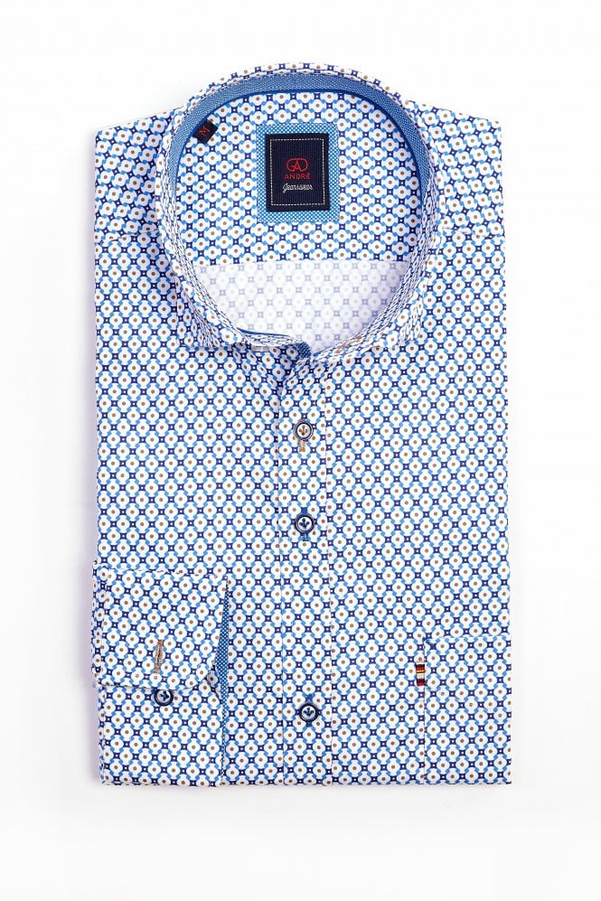 Berlin Long Sleeve Shirt - Ecru