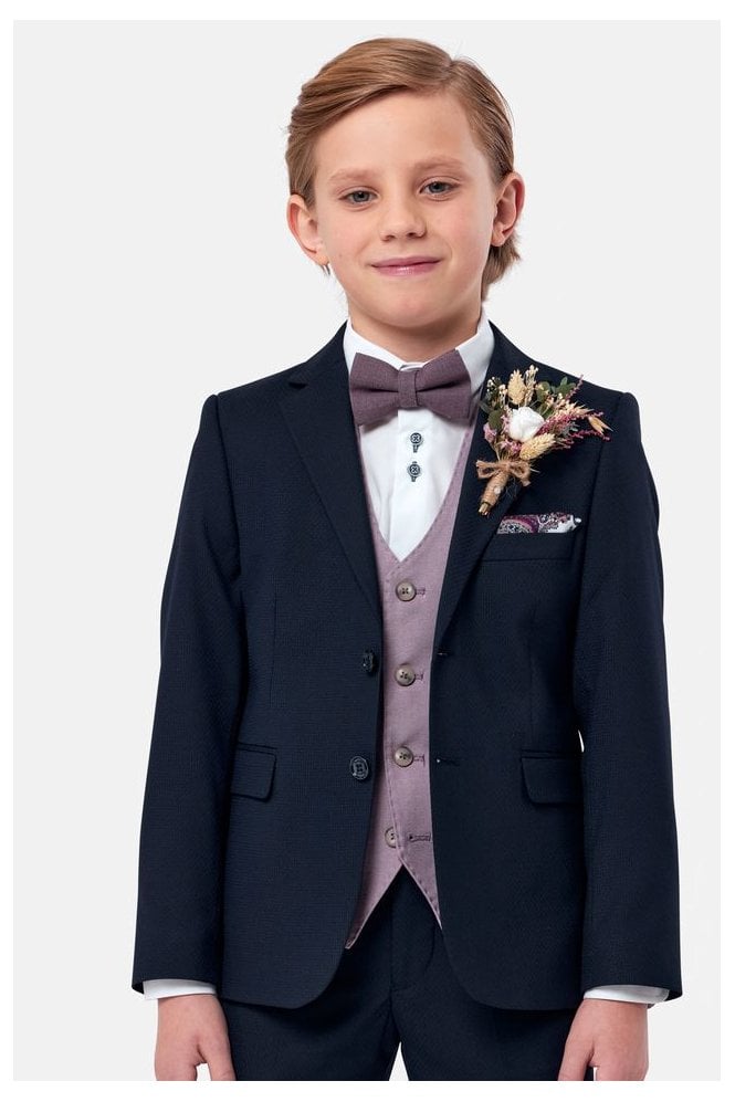Boys Antoine Mix and Match Jacket – Navy