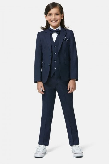Boys James 2-Piece Suit – Navy