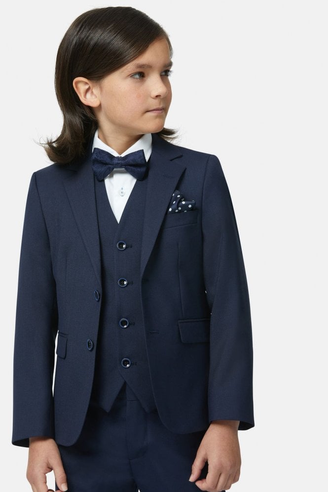 Boys James Mix and Match Waistcoat – Navy