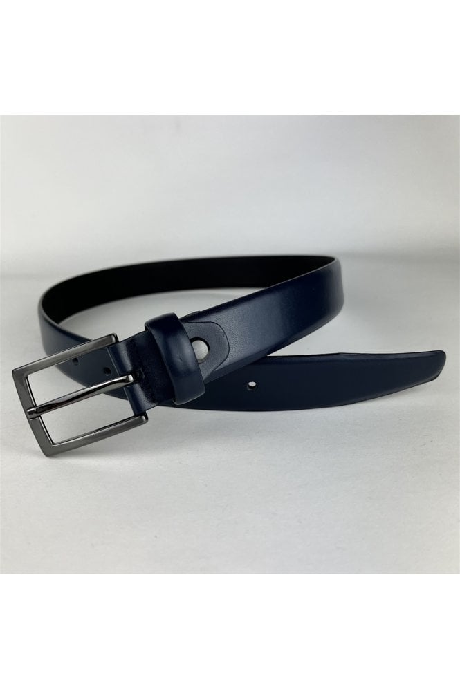 Boys Leather Belt – Blue