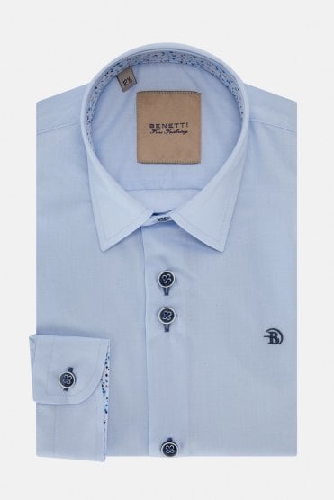 Boys Leo Fit Shirt – Sky Blue