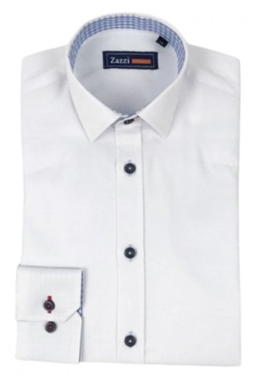 Boys Long Sleeve Shirt – White