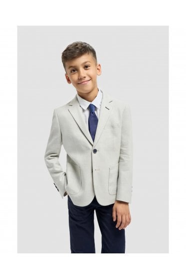 Boys Luigi Blazer – Slate