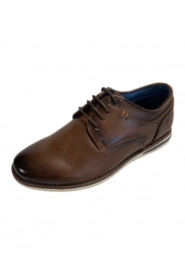 Boys Malta Shoes – Cognac Brown