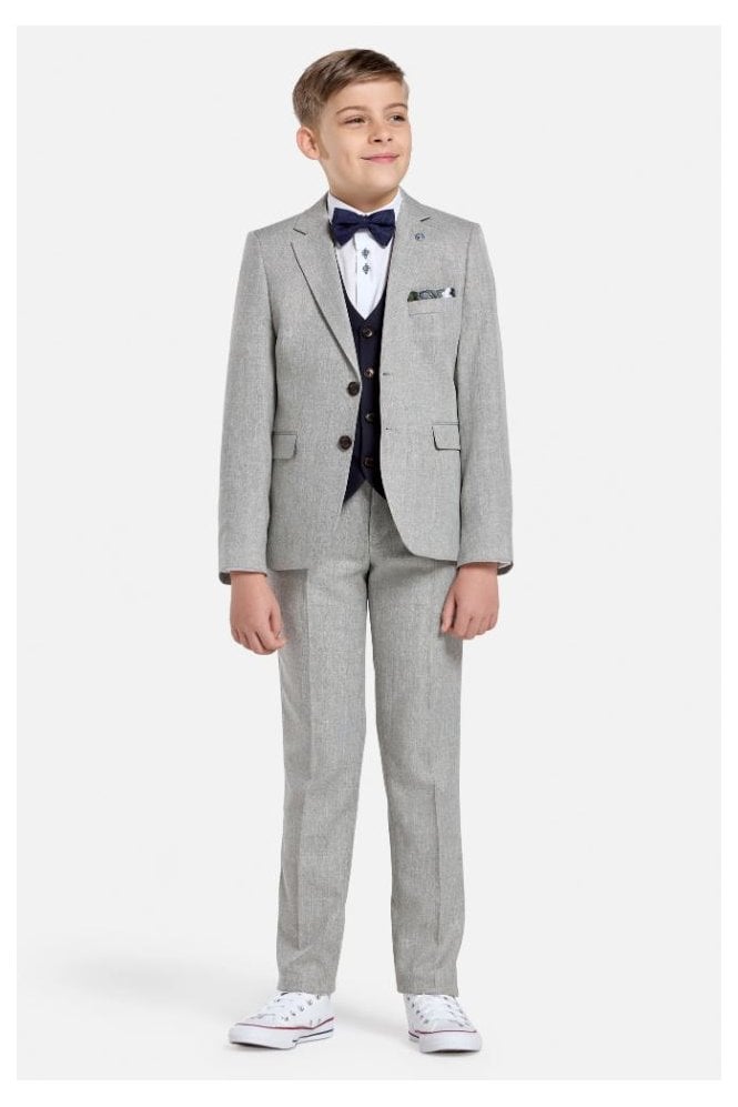 Boys Nicky Three Piece Suit – Sage