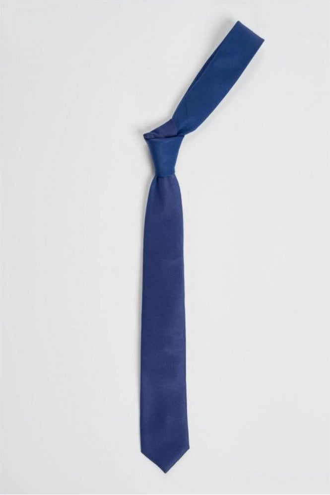 Boys Plain Tie Set – Navy