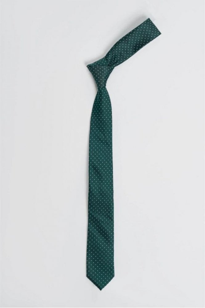 Boys Polka Dot Tie Set – Green