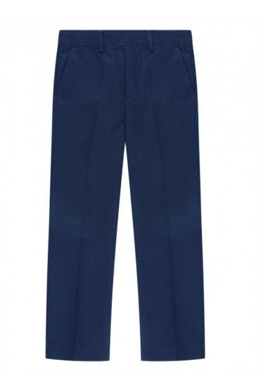 Boys 'Thomas' School Pull-on Trousers - Navy