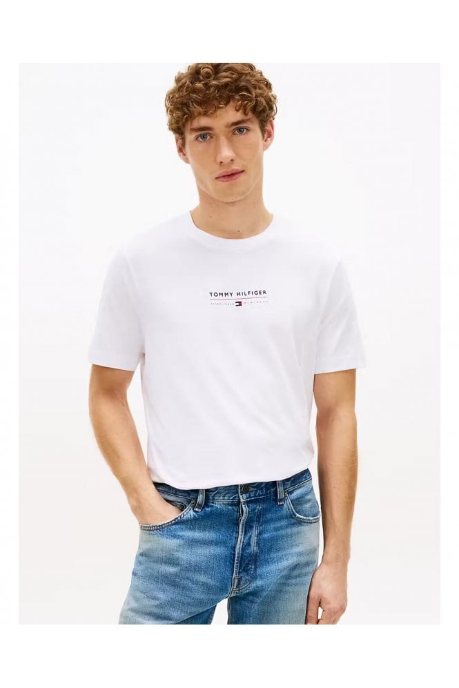 Brand Love Lockup Tee – White