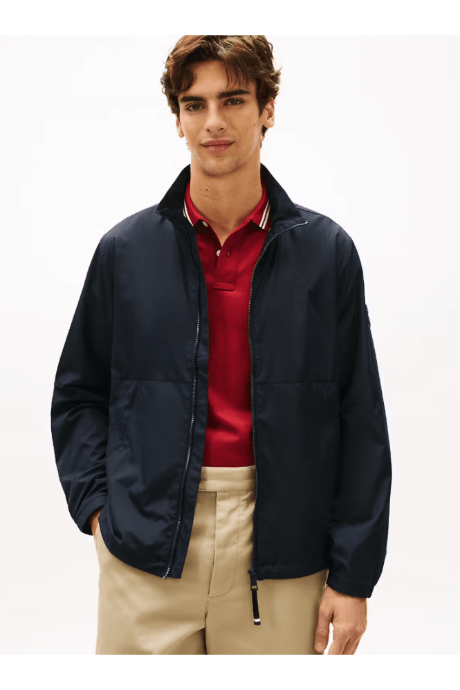 Branded Blouson Jacket - Desert Sky Navy