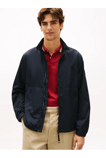 Branded Blouson Jacket - Desert Sky Navy