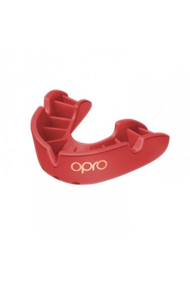Bronze Level Enhanced Fit Mouthguard – Red