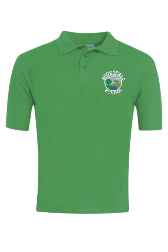 Brookfield Post Primary Polo Shirt – Green