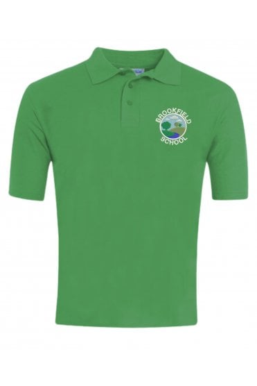 Brookfield Post Primary Polo Shirt – Green