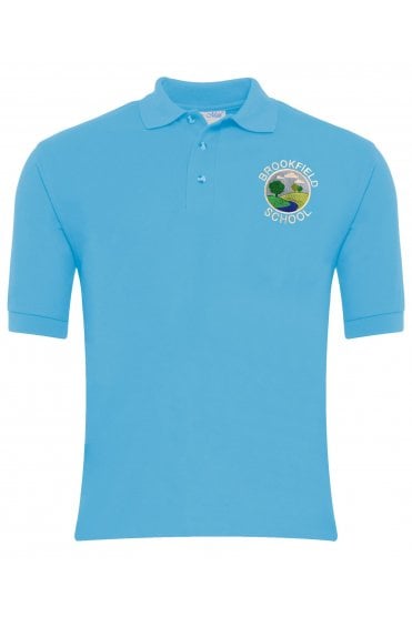 Brookfield School Polo – Sky