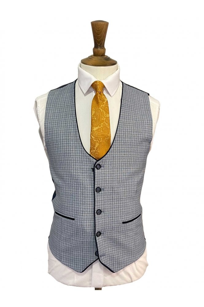 Bruce Waistcoat - Blue