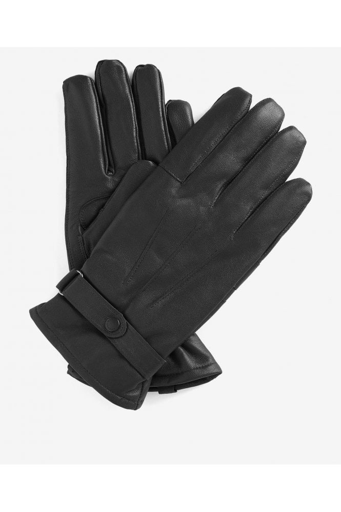 Burnished Leather Thinsulate Gloves – Classic Black