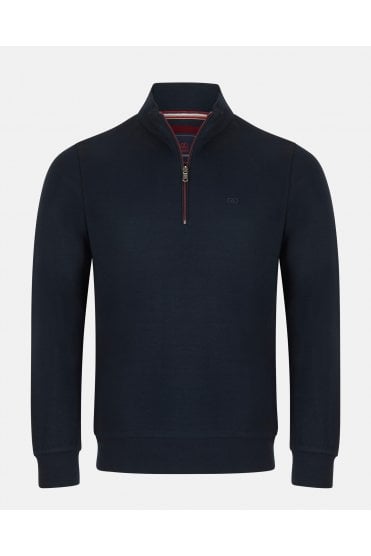 Canada Quarter-Zip Sweatshirt – Navy