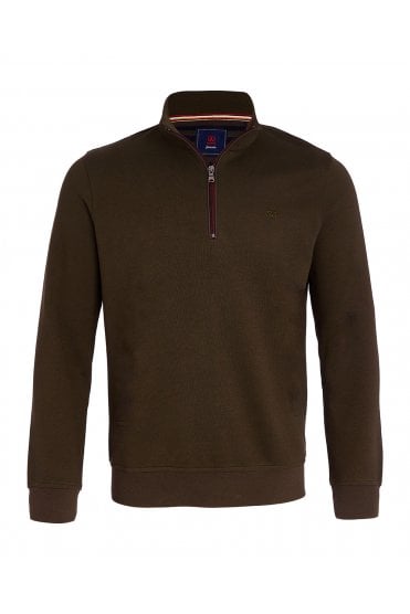 Canada Quarter-Zip Sweatshirt – Olive
