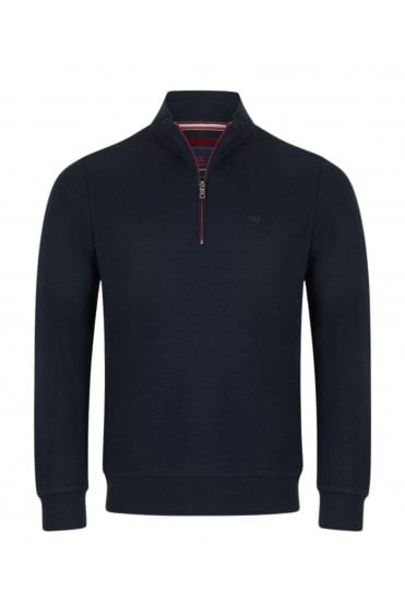 Canada Zip Neck Sweatshirt – Navy