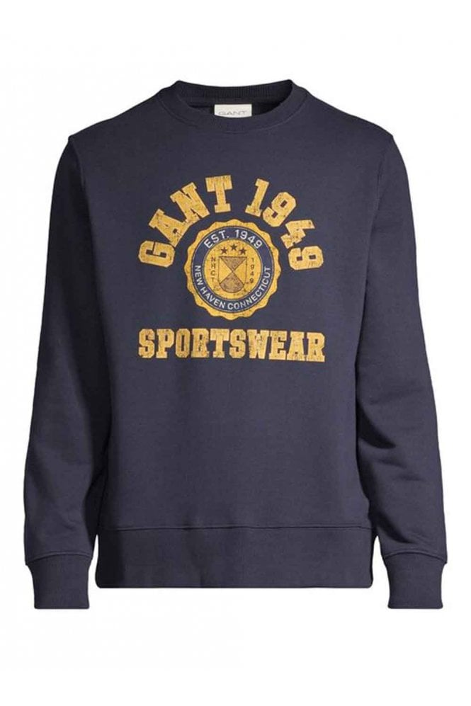 Champs Graphic Sweatshirt - Navy