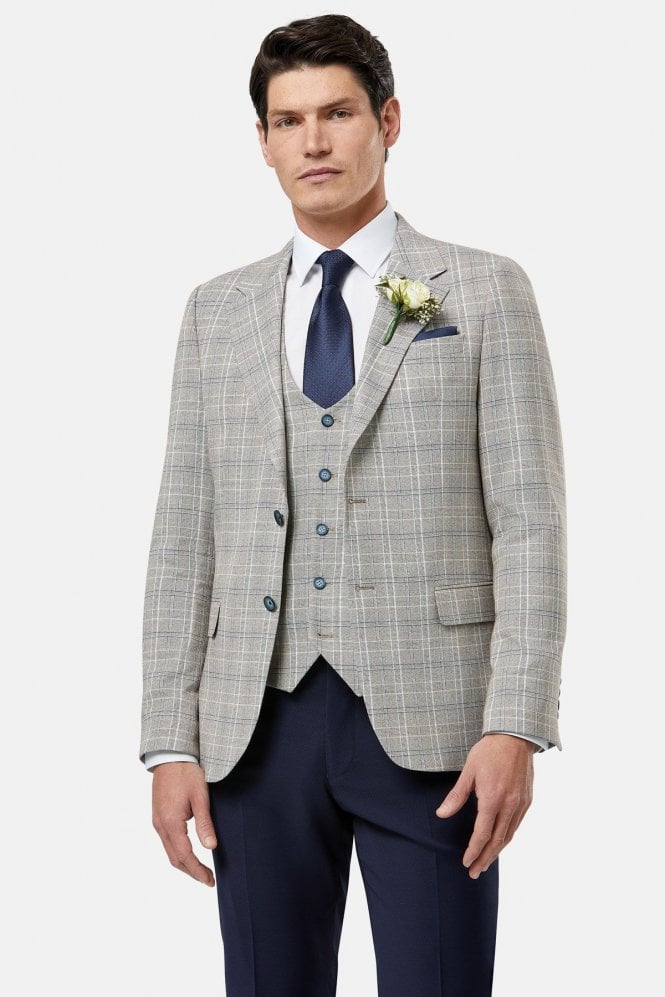 Charles Mix and Match Jacket – Stone