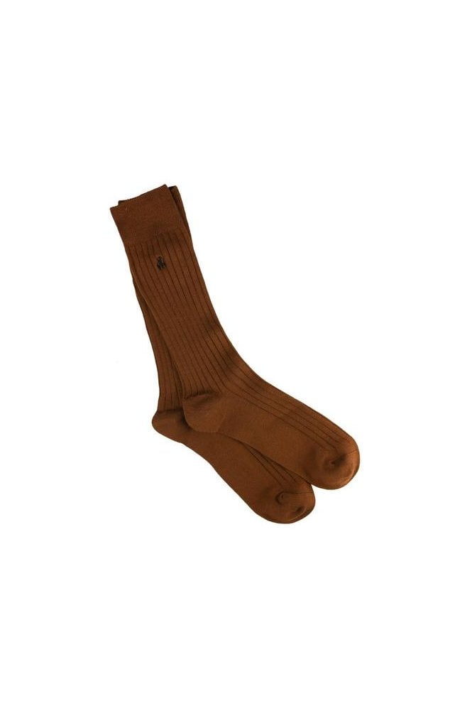Classic Bamboo Socks - Chestnut Brown