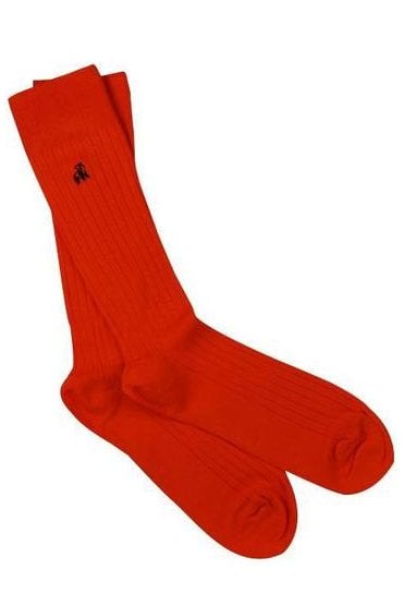 Classic Bamboo Socks - Red