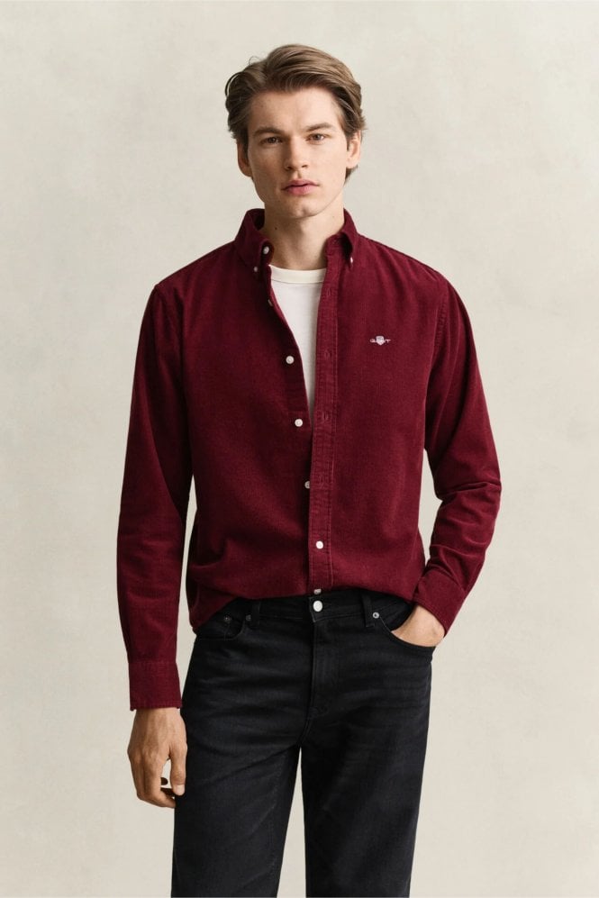 Corduroy Shirt – Deep Grape Wine