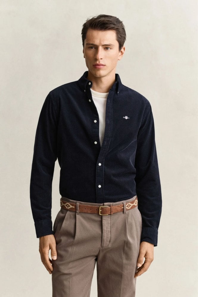 Corduroy Shirt – Evening Blue