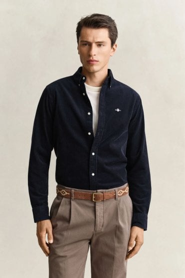 Corduroy Shirt – Evening Blue