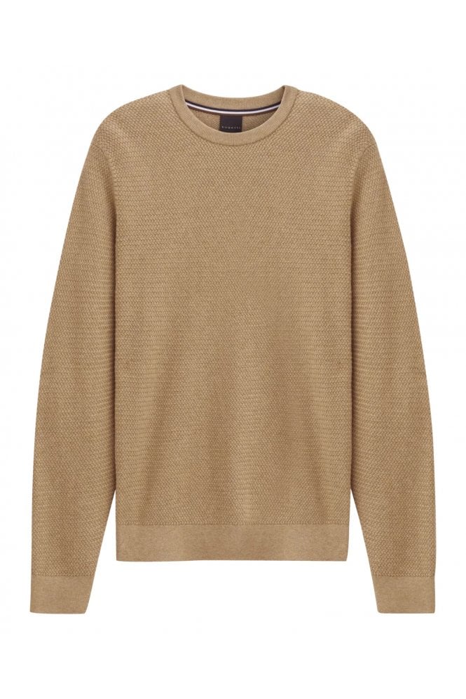 Crew Neck Sweater – Beige