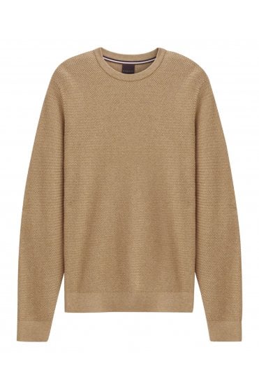 Crew Neck Sweater – Beige