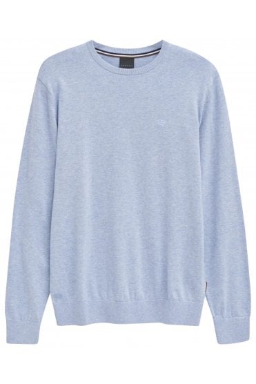 Crew Neck Sweater – Light Blue
