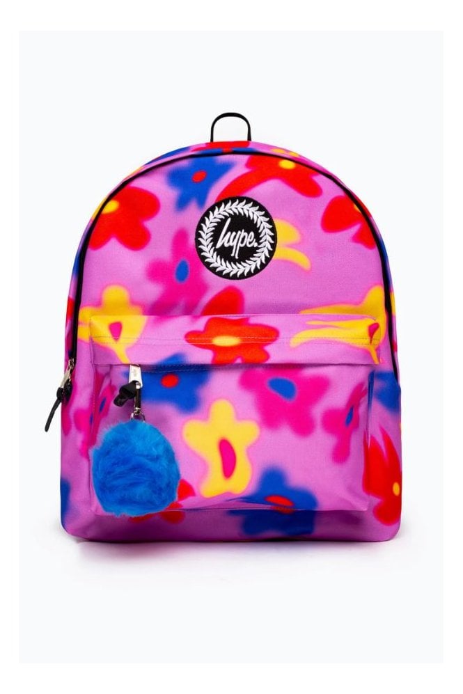 Daisy Blur Backpack – Pink