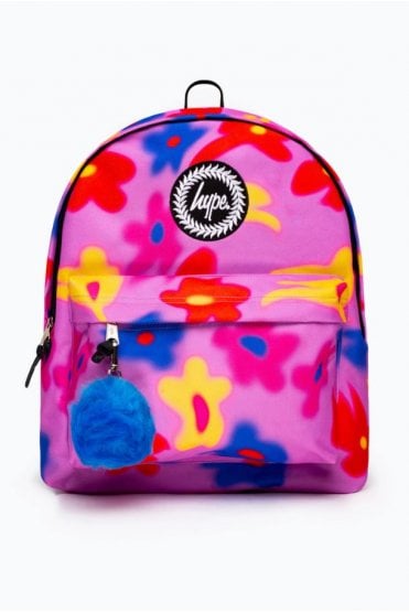 Daisy Blur Backpack – Pink